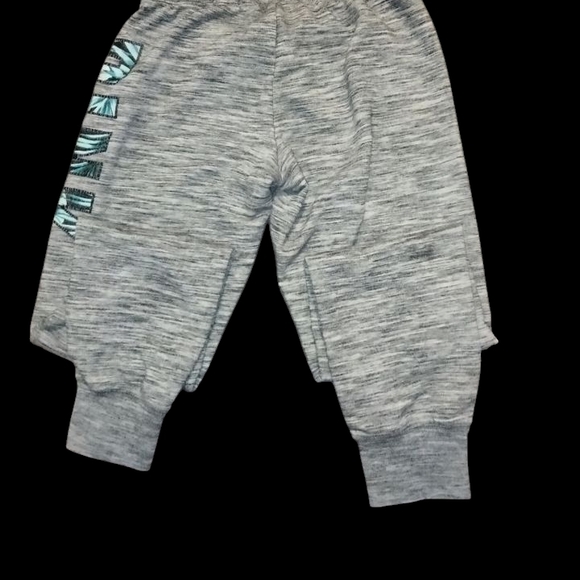 Victoria Secret Pink Gray and Blue Jogger Sweatpants,NWOT - Picture 4 of 9